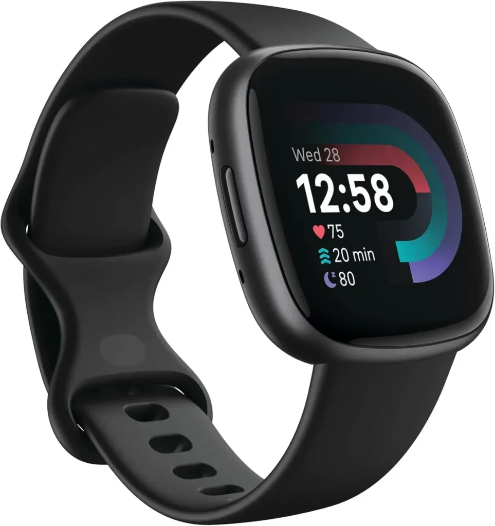 Fitbit Versa 4 fitness smartwatch with health and activity tracking