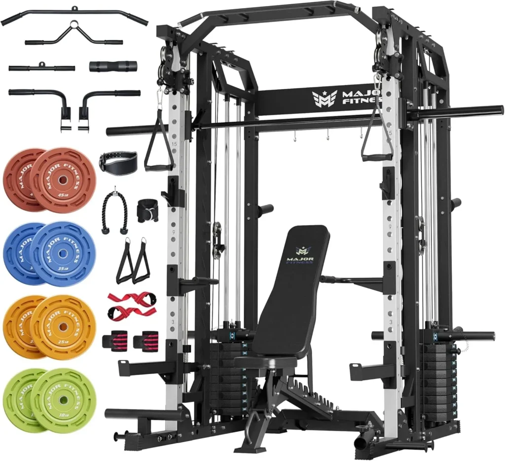 Major Fitness Drone2 Smith Machine set up for full-body strength training